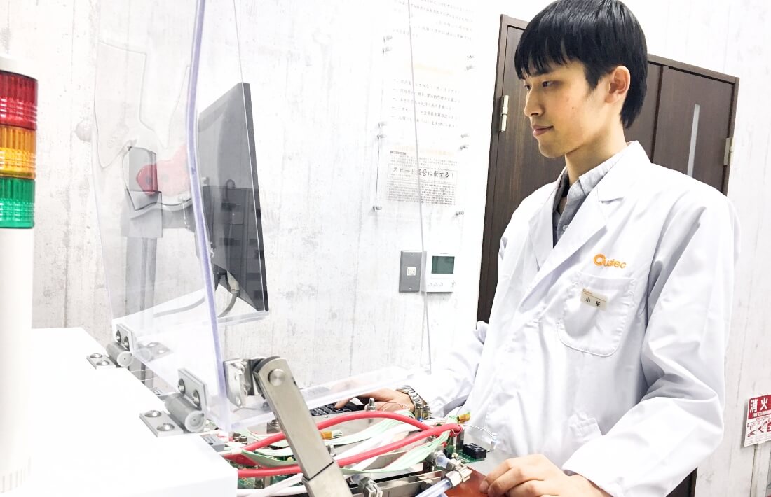 小柴 悠資の仕事風景