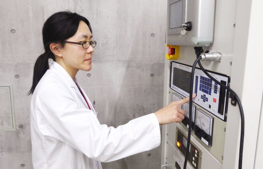 永田 有紀の仕事風景